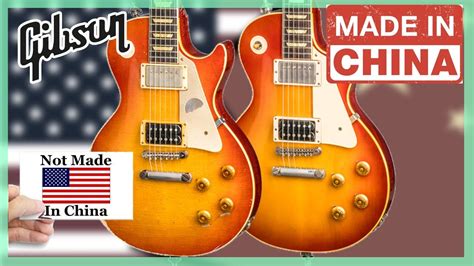 where are gibson guitars made in china